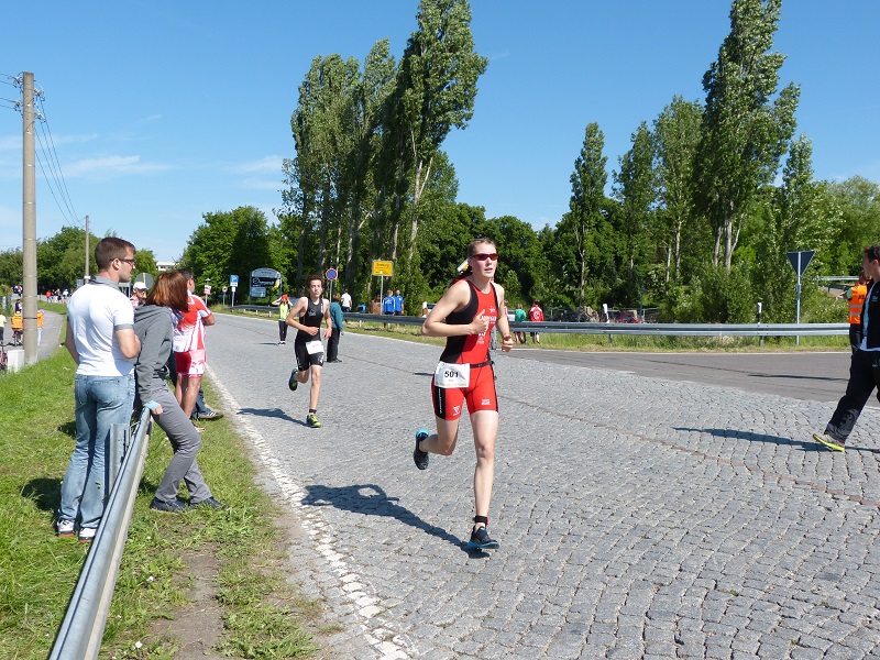 Amy und Christian beim Laufen