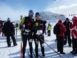 Andy & Nettl glücklich im Ziel Andy & Nettl glücklich im Ziel