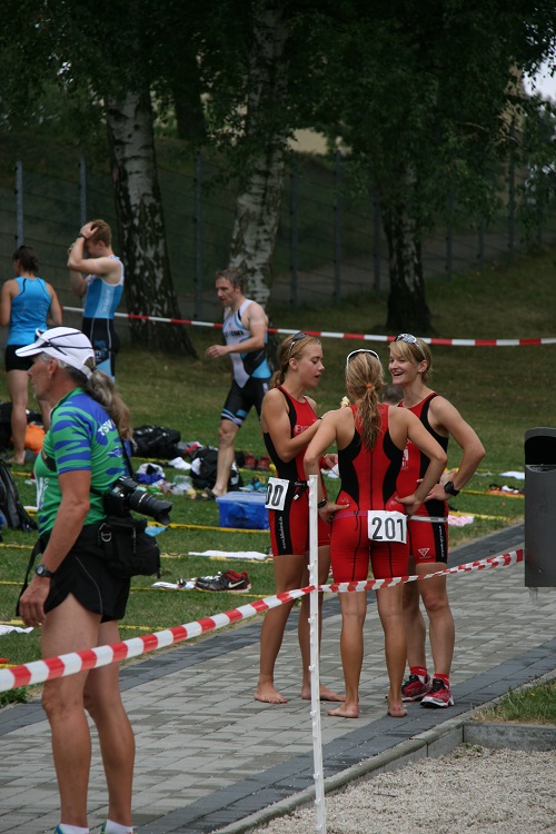 Gackern nach getaner Arbeit.