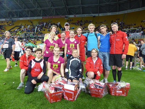 alle nochmal glücklich vereint!