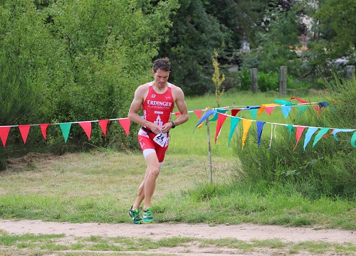 René macht sich auf den Lauf